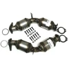 2008-2012 INFINITI EX35 3.5L Left & Right Catalytic Converter 52284-52285-1