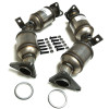 2009-2017 NISSAN 370Z 3.7L Left & Right Catalytic Converter 52284-52285-8