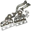 2001-2003 BMW 525i 2.5L Front & Rear Manifold Catalytic Converter 503104-503105-1