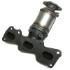 2007-2012 HYUNDAI Veracruz 3.8L Manifold Catalytic Converter Front Left 51104-2