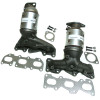 2007-2012 HYUNDAI Veracruz 3.8L Manifold Catalytic Converters Front left and Right 51104-51105-2