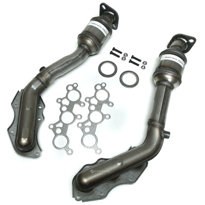 2007-2011 LEXUS GS350 3.5L Manifold Catalytic converter RWD 2 PIECES PAIR 52688-52689-1