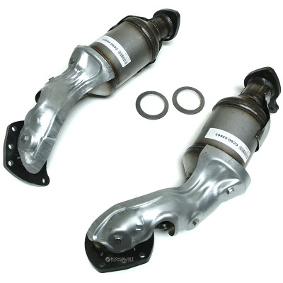 2016-2023 TOYOTA TACOMA 3.5L Left and Right Manifold Catalytic Converter 52661-52662