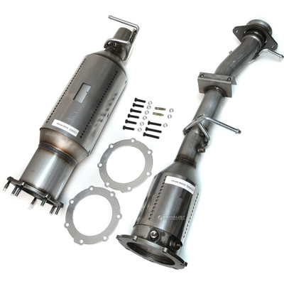 2008-2010 FORD F-550 SUPER DUTY 6.4L Both Diesel Particulate Filter DPF and Diesel Oxidation Catalyst DOC 50780-50781-4