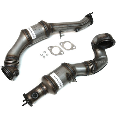 2008-2010 BMW X6 3.0L both Front Catalytic Converter 50311-50312