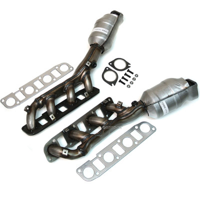 2014-2015 INFINITI QX80 5.6L Both Front Manifold Catalytic Converters 2 PIECES 52230-52231-2