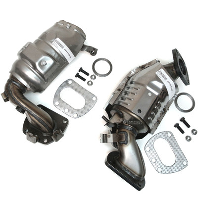 2018-2022 LEXUS RX450HL 3.5L Front Catalytic Converters OEM Grade 2 PCS PAIR | 52664-52665-4