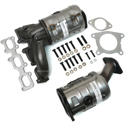 2011-2014 FORD Edge 3.5L Both Front Catalytic Converter OEM Grade 2 PIECES 50723-50724-1