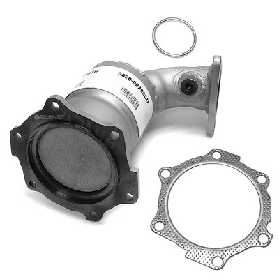 2002-2003 NISSAN Maxima 3.5L Radiator Side Manifold Catalytic Converter 522146A
