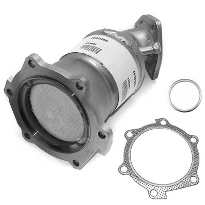 2004-2009 NISSAN Quest 3.5L Radiator Side Manifold Catalytic Converter 522192-3