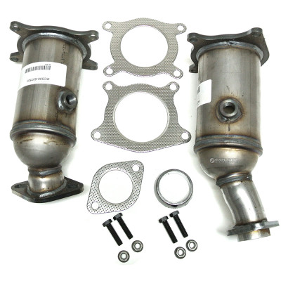 2007-2010 LINCOLN MKX MKZ 3.5L Front & Rear Manifold Catalytic Converter 507501-507502-6