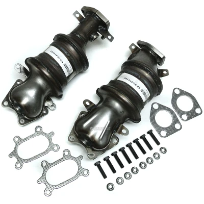 2005-2008 Honda Pilot V6 3.5L Front Left & Right Catalytic Converter 510106-510107-3