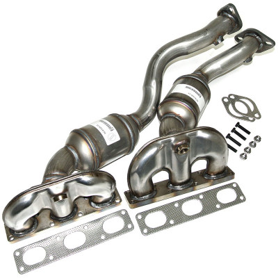 2001-2006 BMW X5 3.0L Front & Rear Manifold Catalytic Converter 503104-503105-3