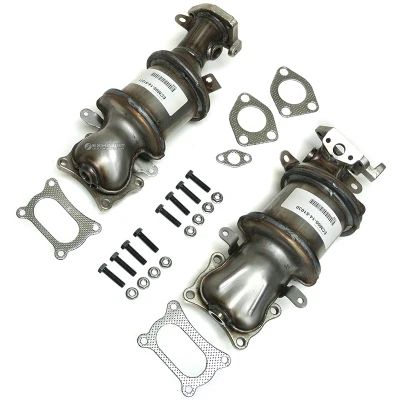 2008-2017 HONDA Accord 3.5L Front Left and Right Side Manifold Catalytic Converters 51030-51031-7