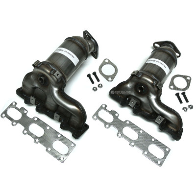 2013-2019 FORD Police Interceptor Manifold Catalytic Converters 2 Pieces 50784-50785-4
