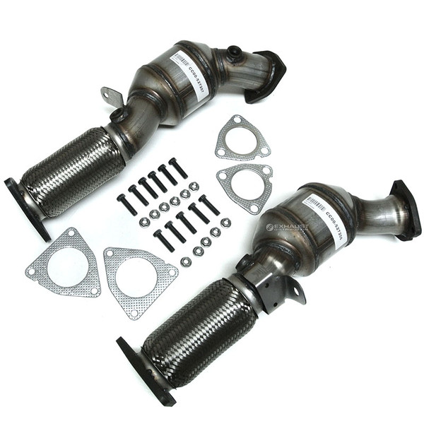 2007-2010 AUDI Q7 4.2L Front Catalytic Converter 2 PIECES 527206-527207-1