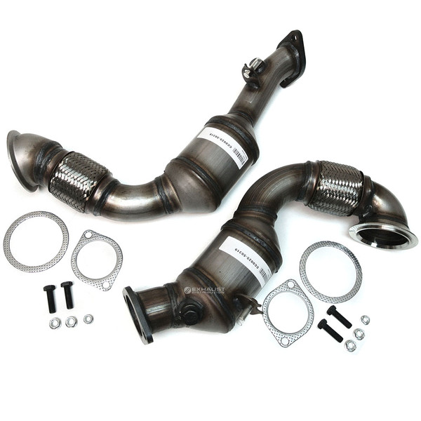 2008-2010 BMW 135i 3.0L Both Catalytic Converter 2 PIECES 50318-50319-1