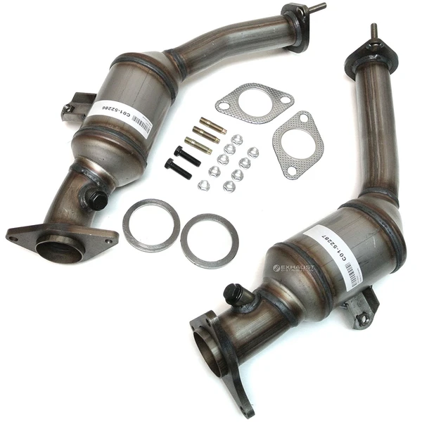 2017-2023 INFINITI Q60 3.0L Rear Left and Right Catalytic Converter 2 PIECES 52286-52287-2