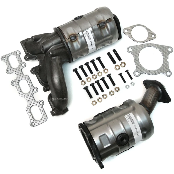 2011-2014 FORD Edge 3.5L Both Front Catalytic Converter OEM Grade 2 PIECES 50723-50724-1