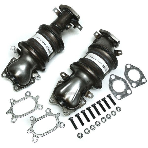 2006-2008 Honda Ridgeline V6 3.5L Front Left & Right Catalytic Converter 510106-510107-4