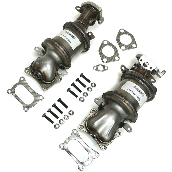 2009-2014 ACURA TL Front Left and Right Side Manifold Catalytic Converters 51030-51031-4