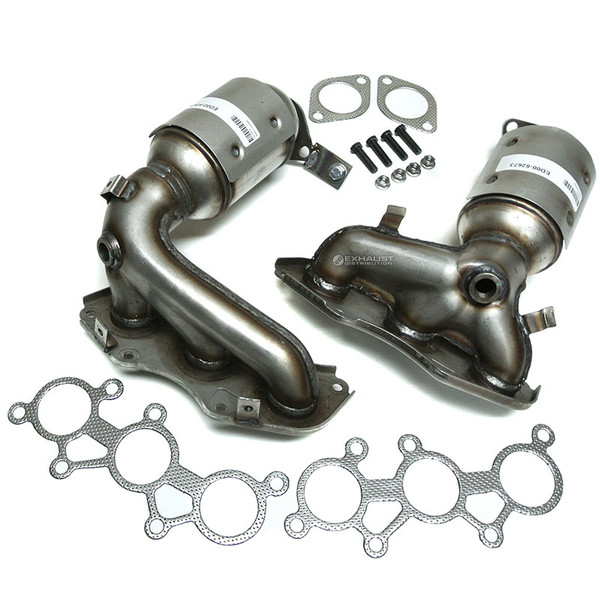 2005-2018 TOYOTA Avalon 3.5L Manifold Catalytic Converters Front Left and Right 52672-52673-2