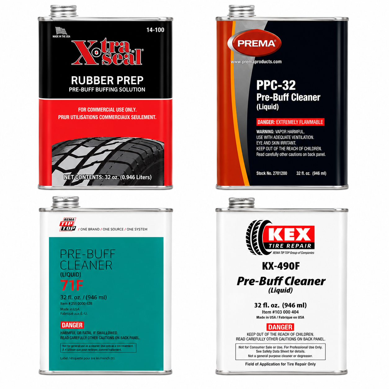 Pre-Buff Cleaners