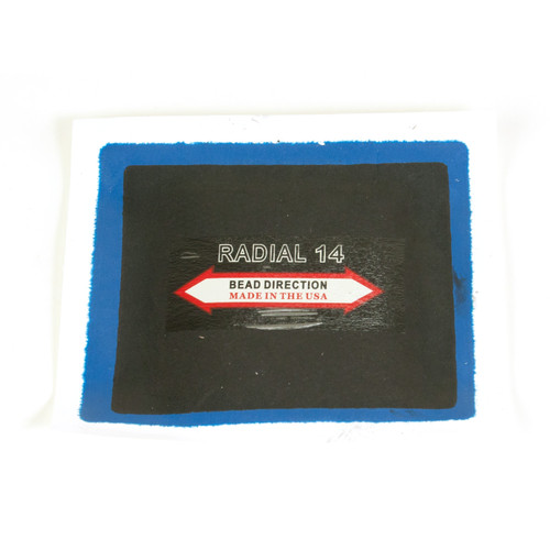 Xtra Seal 11-714 Euro-Style COI Radial Tire Repair Unit – 3-3/8 in. × 4 in. (87 × 100 mm)