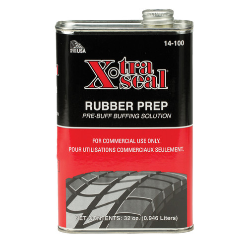 Xtra Seal Rubber Prep Pre-Buff Buffing Solution (32 oz Can)