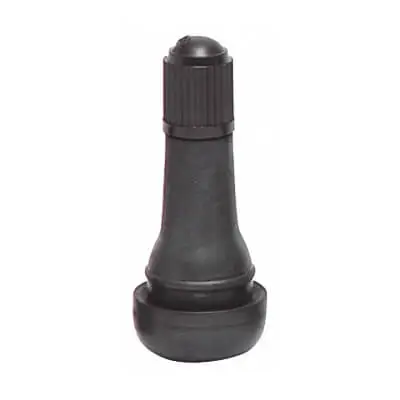 TR413 Snap-In Rubber Valve Stem – 1.25 in. – .453 in. Rim Hole