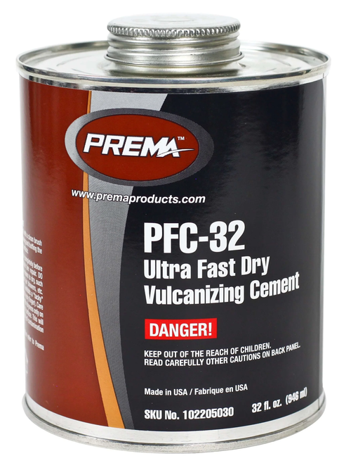 Prema Ultra Fast Dry Vulcanizing Cement (32 oz Can)