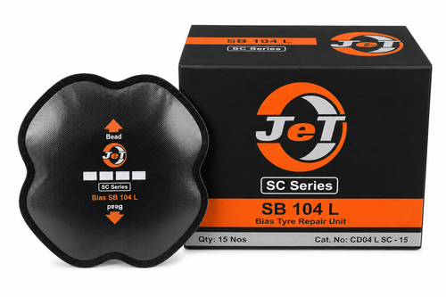 JET SB104L Bias Ply Repair Unit – 4-3/4 in. (120 mm) – Box of 15