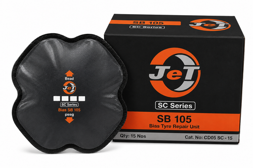 JET SB105 Bias Ply Repair Unit – 6-1/2 in. (165 mm) – Box of 10