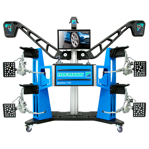 Hofmann geoliner® 770 Mobile Imaging Wheel Aligner – AC400 Clamps & VIN Reader
