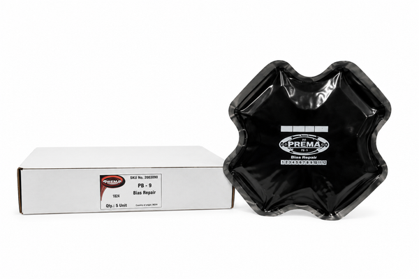 PREMA PB-9 Bias Ply Repair Unit – 13-3/4 in. (349 mm) – 6 Ply – Box of 5
