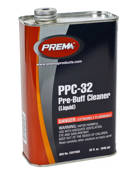 Prema Tire Repair Pre-Buff Cleaner (32 oz Can)