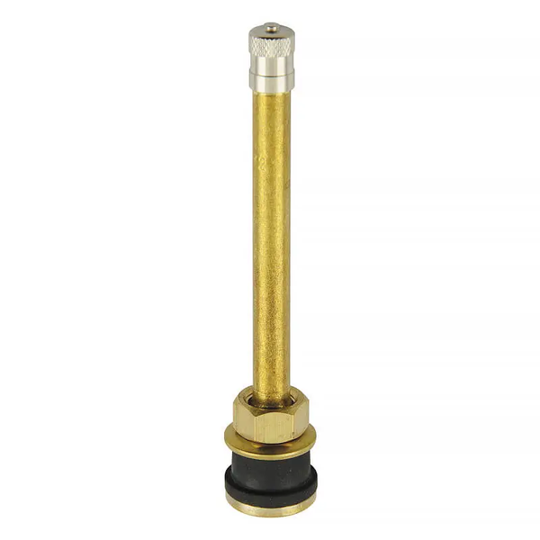 TR572 Clamp-In Metal Truck Valve Stem – 3.75 in. – .625 in. Rim Hole