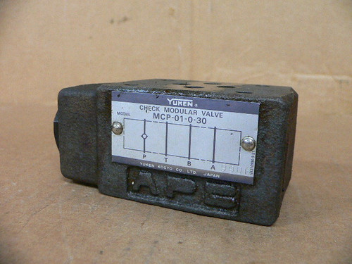 Yuken MCP-01-0-30 Modular Check Valve