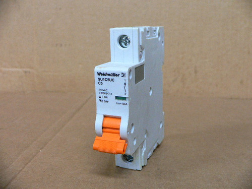 Weidmuller SU1C5UC C5 Circuit Breaker 1P 240V