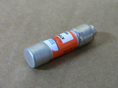 Ferraz Shawmut ATDR-15 15A 600V Slo Blo Class CC Cartridge Fuse