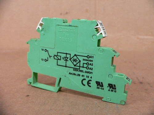 Phoenix Contact DEK1.5 Terminal Block Relay Phoenix Contact DEK1.5 Terminal Block Relay