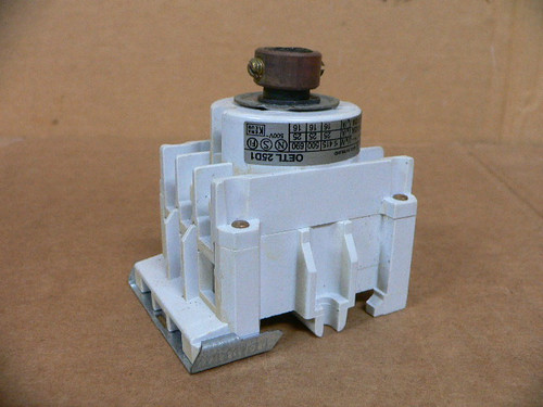 Stromberg OETL 25D1 Rotary Isolator Switch 25AMP 380-660VAC 50/60HZ