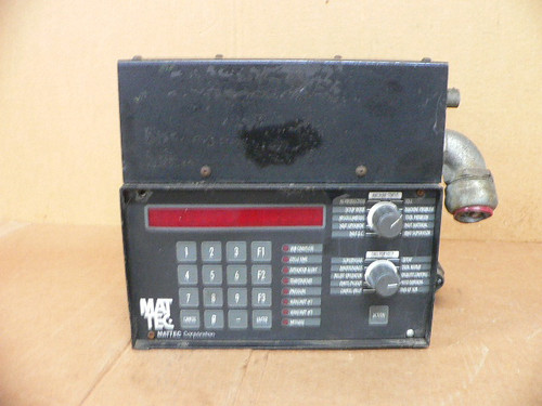 Mattec 400-0002A Machine Interface Unit 115VAC 60HZ 1/2AMP 350-0003A PS Model MIU-2