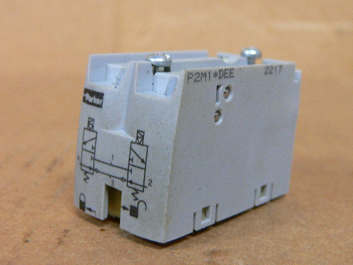 Parker P2M1*DEE Valve Module Solenoid Pilot Valve 24VDC