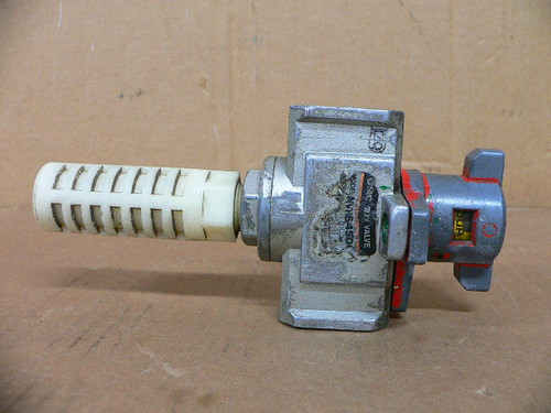 SMC NVHS4500 1/2" 3-Way Lockout Valve 145PSI SMC NVHS4500 1/2" 3-Way Lockout Valve 145PSI