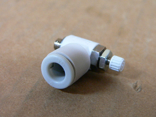 SMC AS1201F-M5-06 Flow Control Valve (Lot of 2)