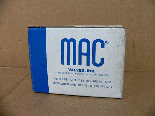 MAC 45A-AA1-DDAJ-1KD 1/8" NPT 4/2 Way Solenoid Valve 24VDC Coil