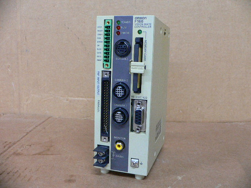 Omron F160-C15E-2 Vision Mate Controller Supply Voltage: 20.4 ~ 26.4VDC Operating Temperature: 0C ~ 50C Omron F160-C15E-2 Vision Mate Controller Supply Voltage: 20.4 ~ 26.4VDC Operating Temperature: 0C ~ 50C