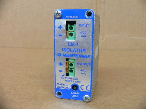Milltronics NP158/R6 LIs-1 Loop Isolator Controller 300V 4-20MA