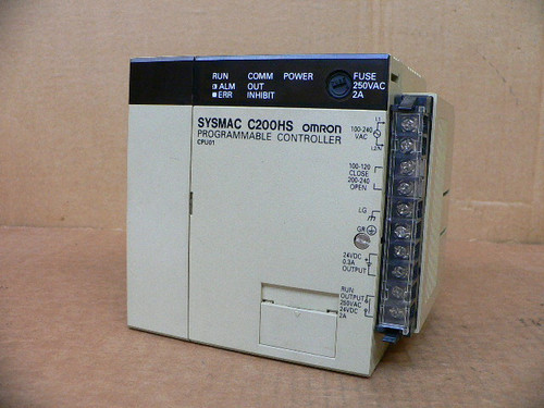 Omron C200HS-CPU01-E Sysmac C200HS Programmable Controller CPU Unit PLC Module Omron C200HS-CPU01-E Sysmac C200HS Programmable Controller CPU Unit PLC Module